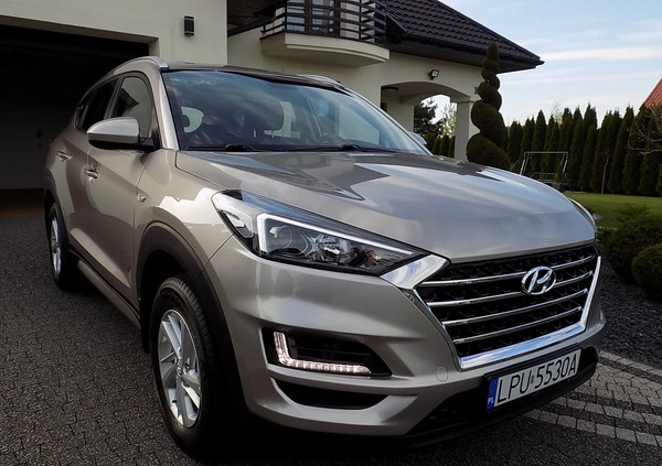 Hyundai Tucson cena 74700 przebieg: 66000, rok produkcji 2018 z Puławy małe 529